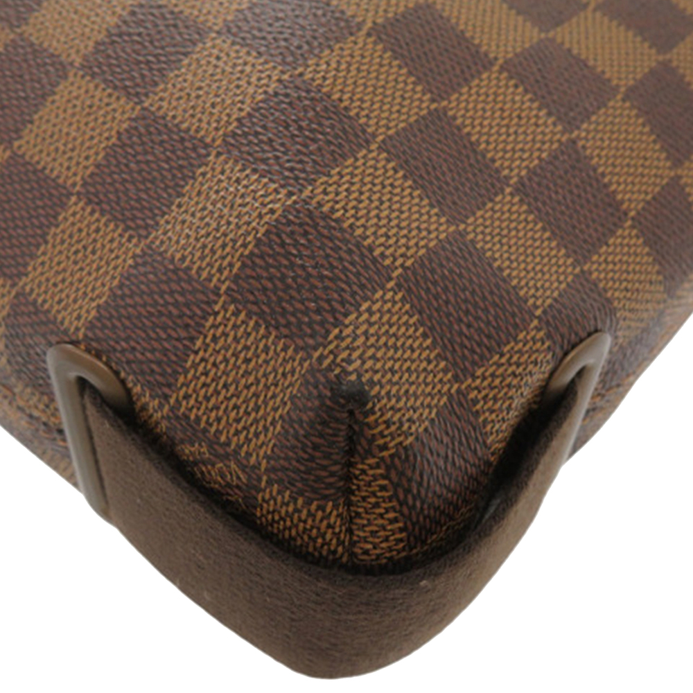 Pre-Loved Louis Vuitton Damier Ebene Brooklyn PM - Picture 12 of 12